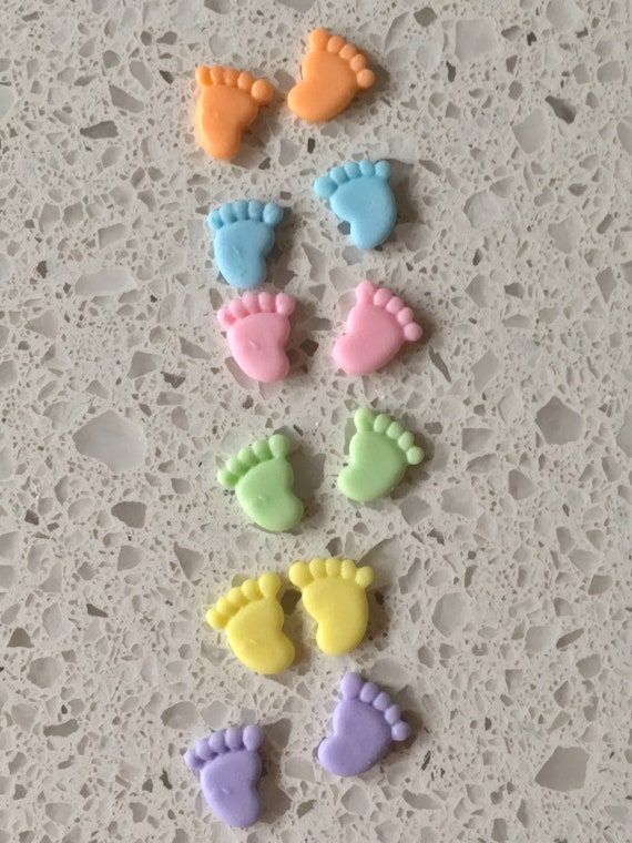 edible baby feet for cupcakes