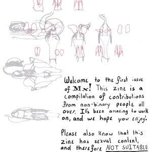 Mx. Sexuality Zine **Digital Copy** (DIY made by non-binary folk) image 2