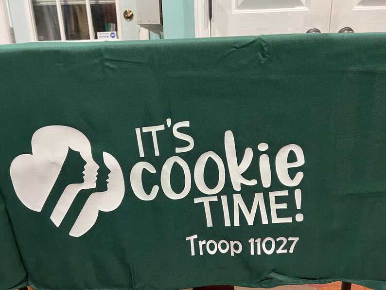 Girl Scout Tablecloth Custom Sized and Custom Made Etsy