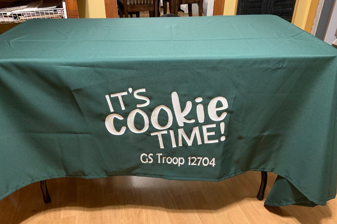 Girl Scout Tablecloth Custom Sized and Custom Made Etsy