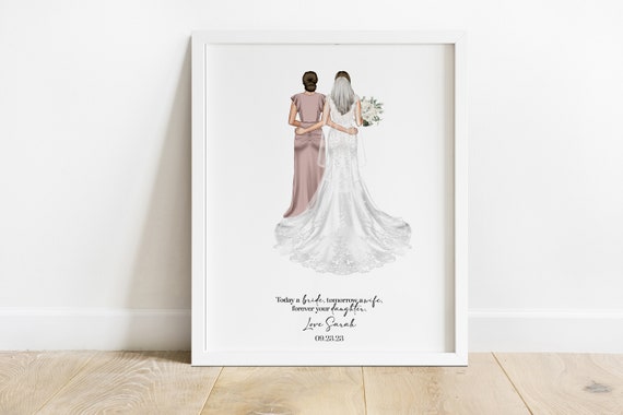 Mother of the bride cheap print