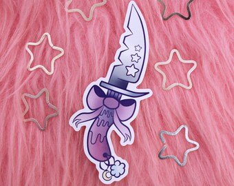 Yami Kawaii Cute Magical Dagger Sticker