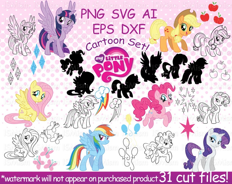 Download Vector My Little Pony Logo Png