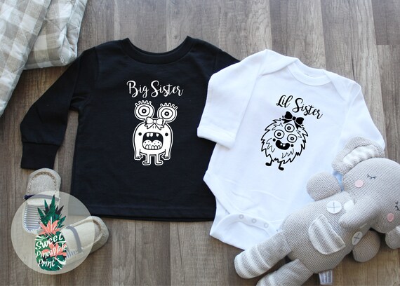 big sister little sister long sleeve shirts