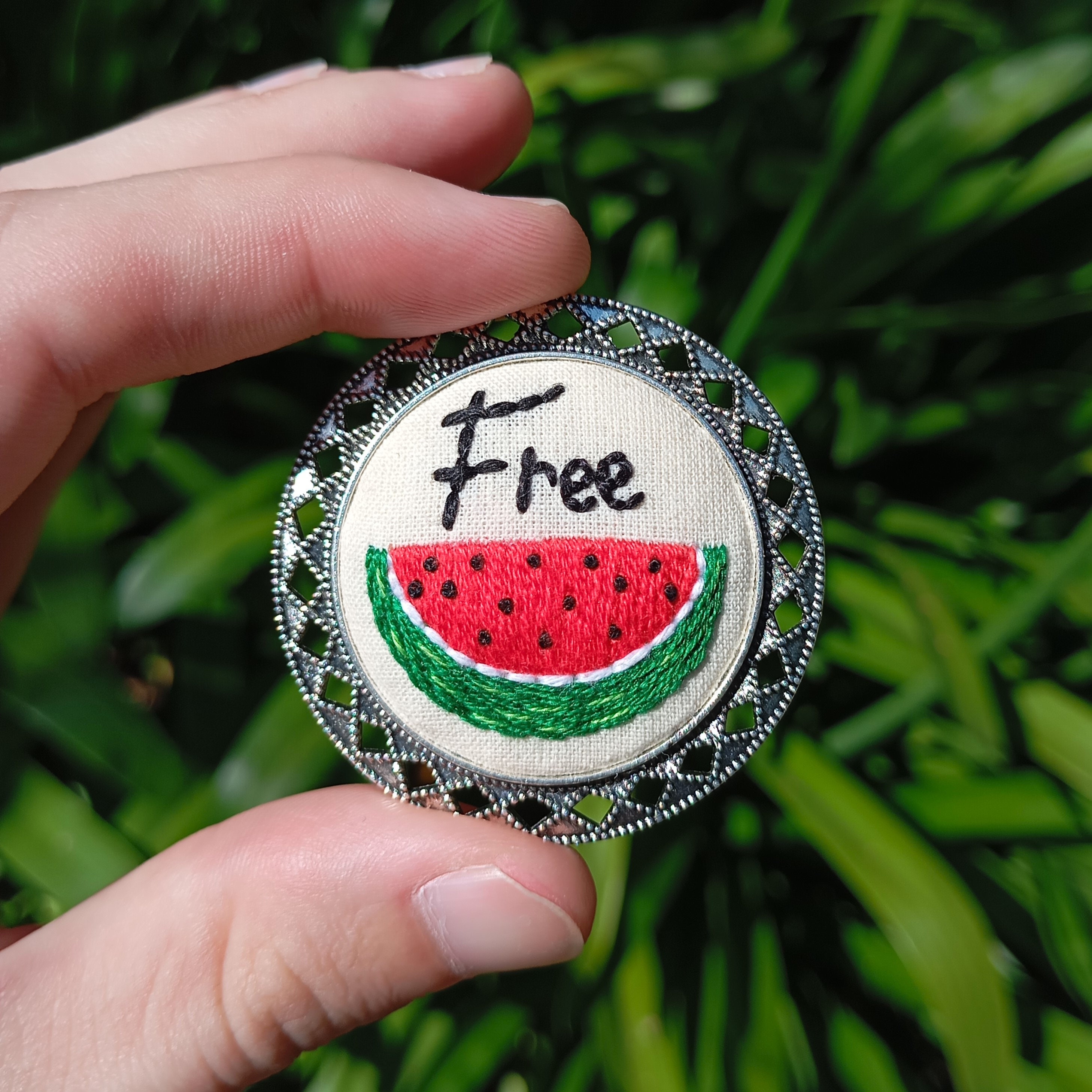 Amosfun Wassermelonen Brosche Kleiner Anstecker Aus Produktbild-Vorschau 8