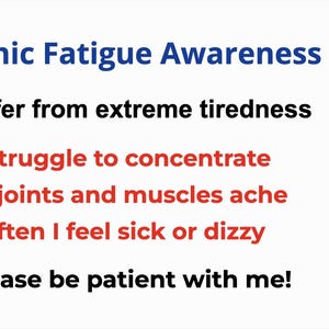 chronic fatigue awareness sunflower hidden disability
