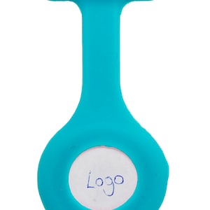 Infirmière, hôpital, médecin généraliste, médecin vétérinaire, montre gousset en silicone personnalisable au dos avec un dôme en silicone. image 7