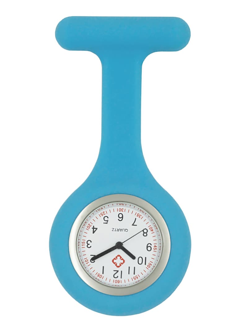 El reloj de pulsera de silicona para enfermera, hospital, médico de cabecera, médico, veterinario, se puede personalizar en la parte posterior con una cúpula de silicona. imagen 6