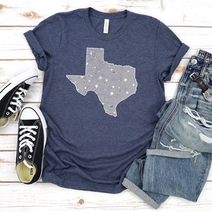 Texas T Shirt | Texas Stars Tee | Texas Gift