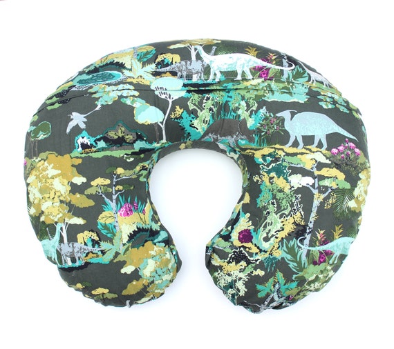 Dinosaur nursing pillow cover dinosaur boppy cover modern Etsy