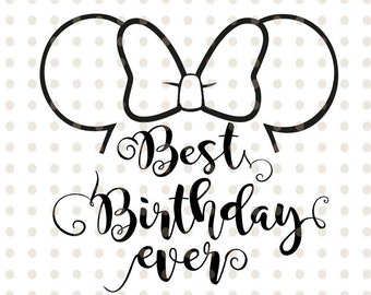 Download Disney birthday svg | Etsy