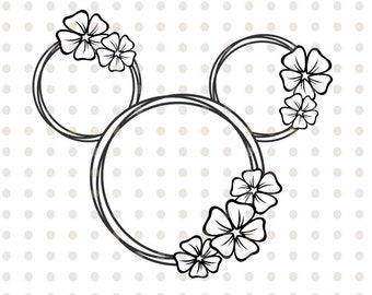 Free Free 263 Minnie Mouse Flower Svg SVG PNG EPS DXF File