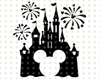 Download Disney Castle svg Disney Castle Fireworks svg Disney ...