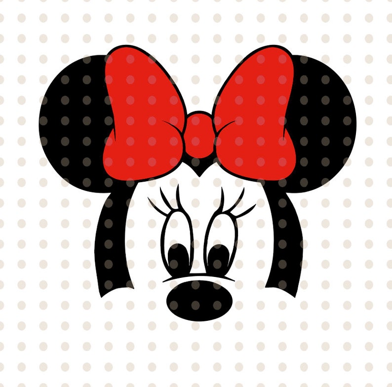 Download Clip Art Mickey Minnie Mouse Layered Head Face Svg Png Vector Cut File Cricut Silhouette Cameo Vinyl Decal Disney Printable Tshirt Transfer Art Collectibles