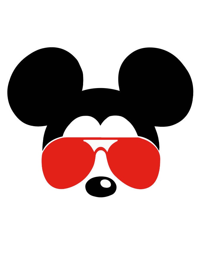 Download Mickey Mouse SVG sunglasses, Disney Mickey Mouse ...