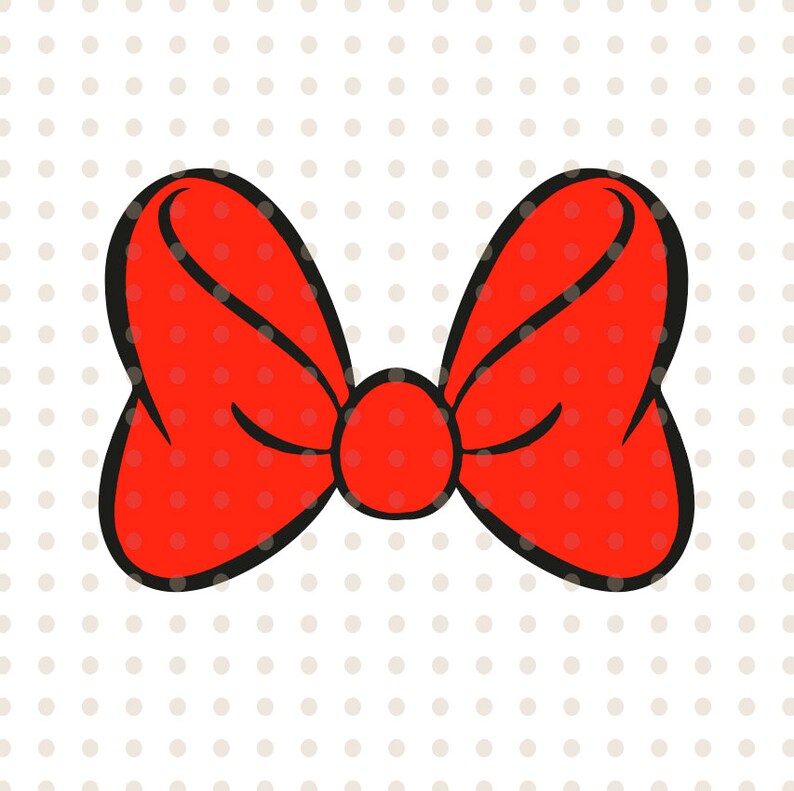 Free Free 337 Clipart Minnie Mouse Bow Svg Free SVG PNG EPS DXF File