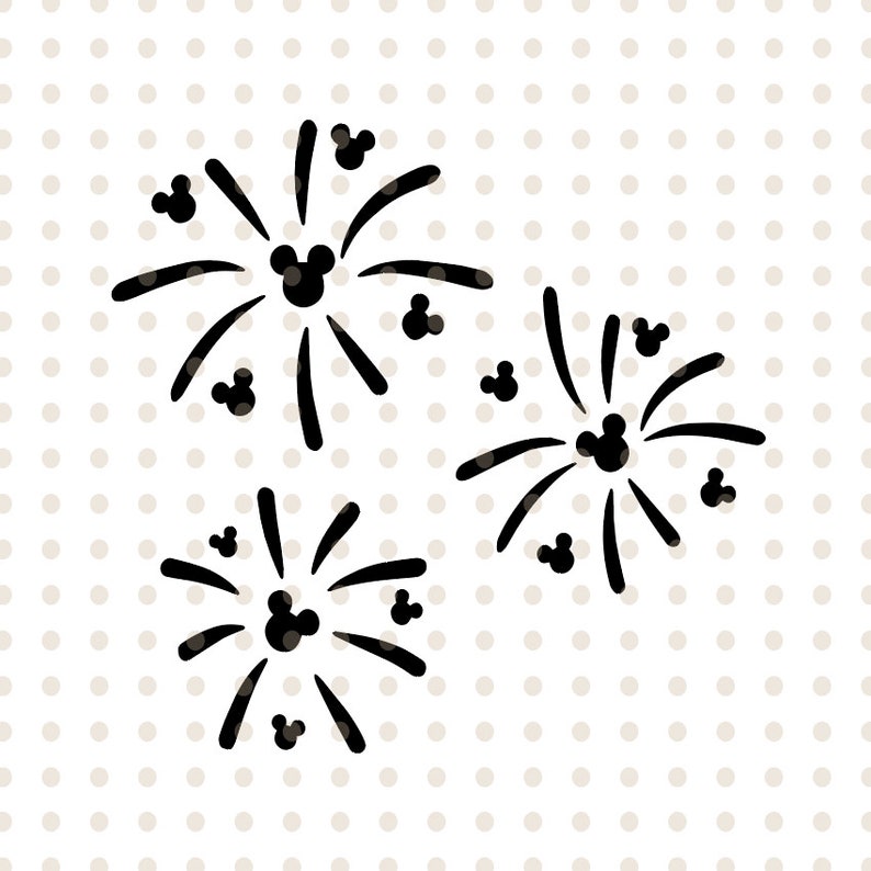Download Clip Art Disney Fireworks Svg Mickey Mouse Head Fireworks Svg Disney Digital Cut Files Instant Download Design For Cricut Or Silhouette Art Collectibles Clip Art