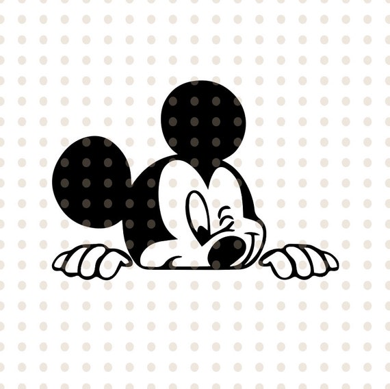 Free Free 198 Mickey Head Cricut Vinyl Disney Svg SVG PNG EPS DXF File