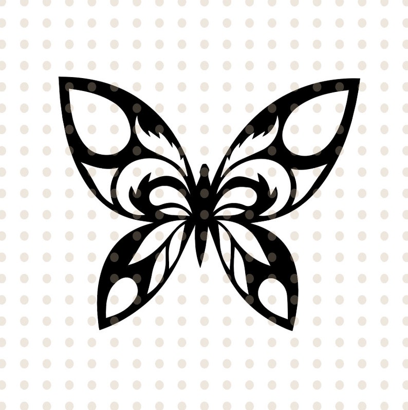 Free Free 255 Silhouette Simple Butterfly Svg SVG PNG EPS DXF File