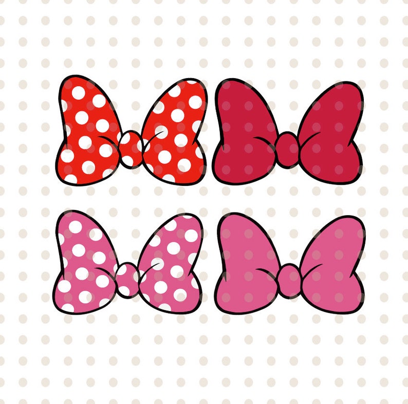 Free Free 329 Minnie Mouse Bow Svg Free Download SVG PNG EPS DXF File