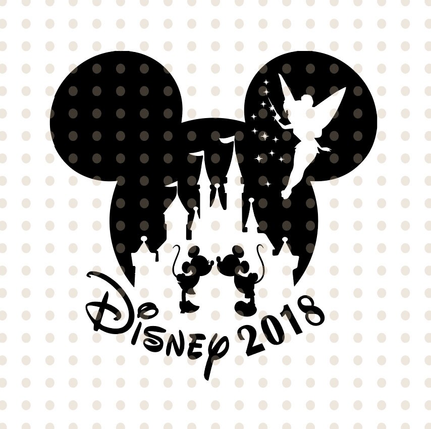 Free Free 219 Disney Castle Mickey Head Svg SVG PNG EPS DXF File