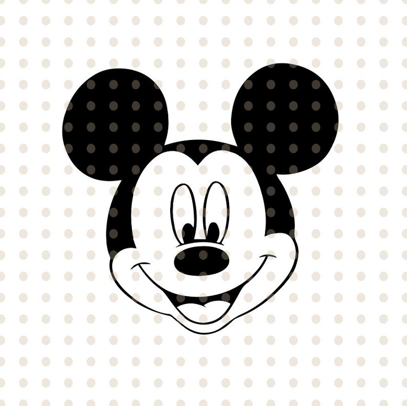 Download Clip Art Disney Mickey Mouse Head Svg Cricut Silhouette Svg File Instant Download Mickey Mouse Head Svg File Mickey Mouse Svg Disney Silhouette Art Collectibles