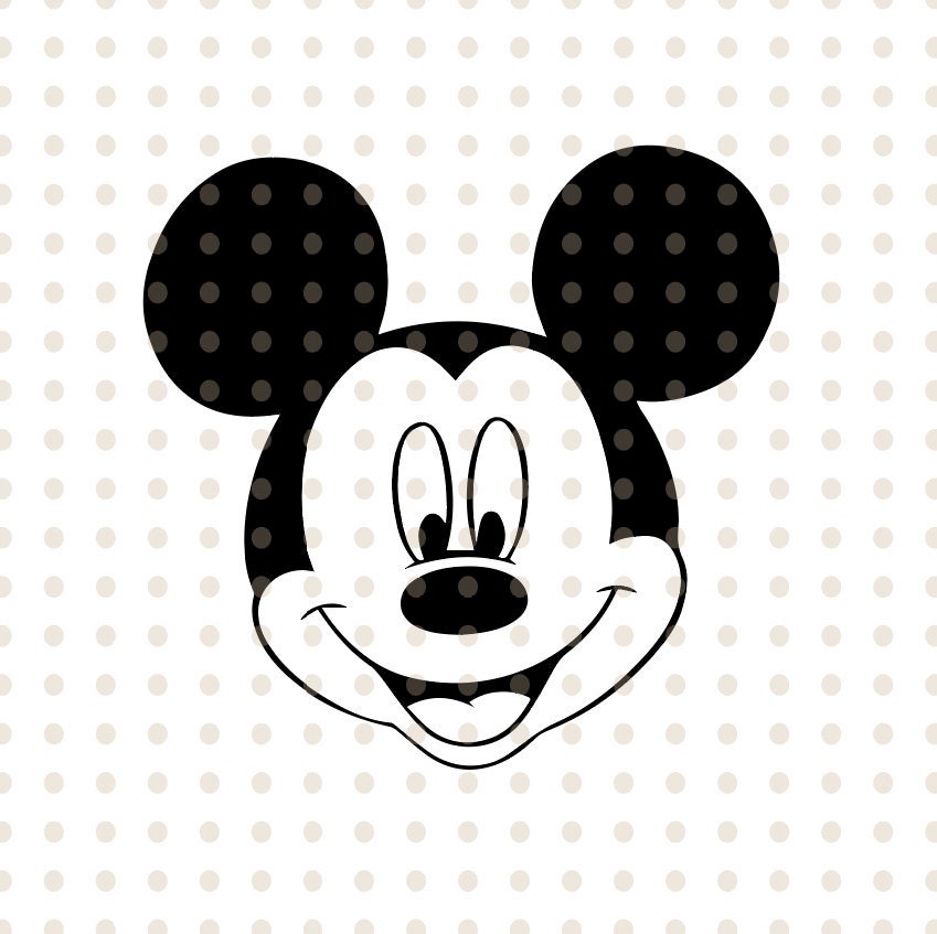Download Mickey Mouse svg Disney Mickey Mouse head svg cricut | Etsy