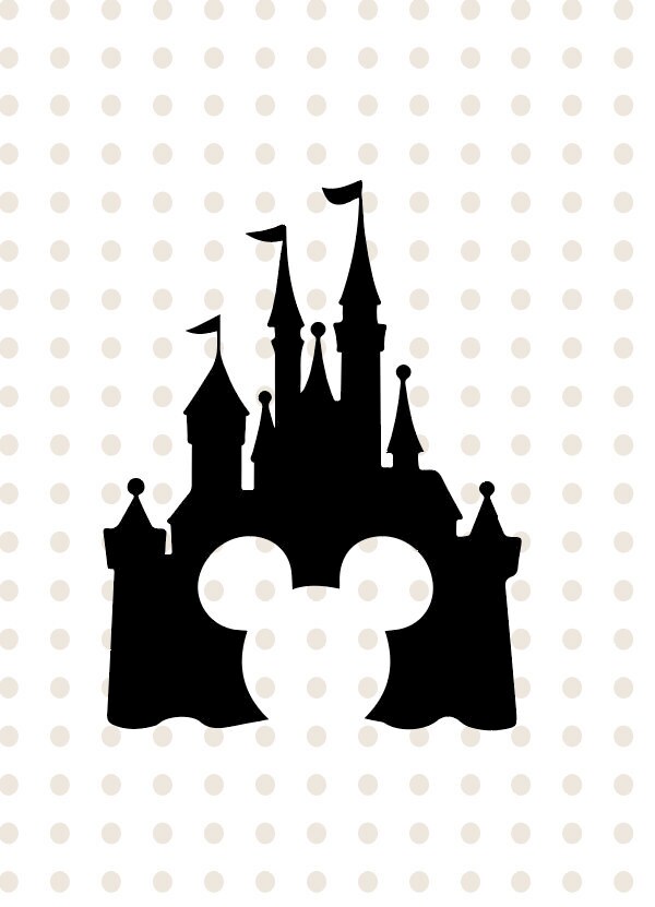 Download Disney Castle svg Disney Castle Silhouette Disney Castle ...