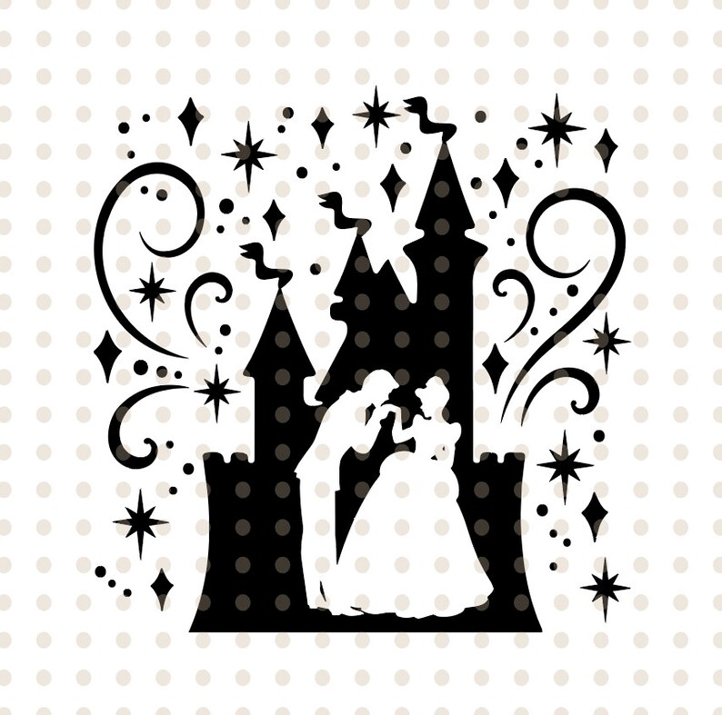 Free Free 242 Silhouette Cinderella Castle Svg SVG PNG EPS DXF File