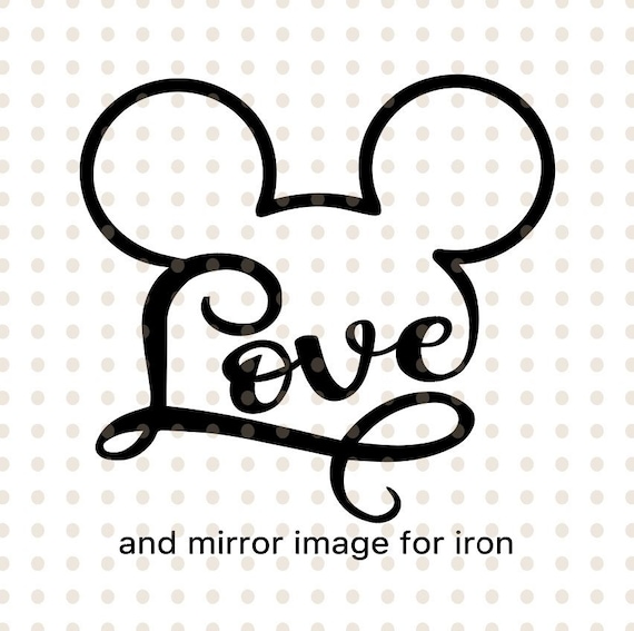 Download Disney svg love disney svg love mickey svg love mickey | Etsy