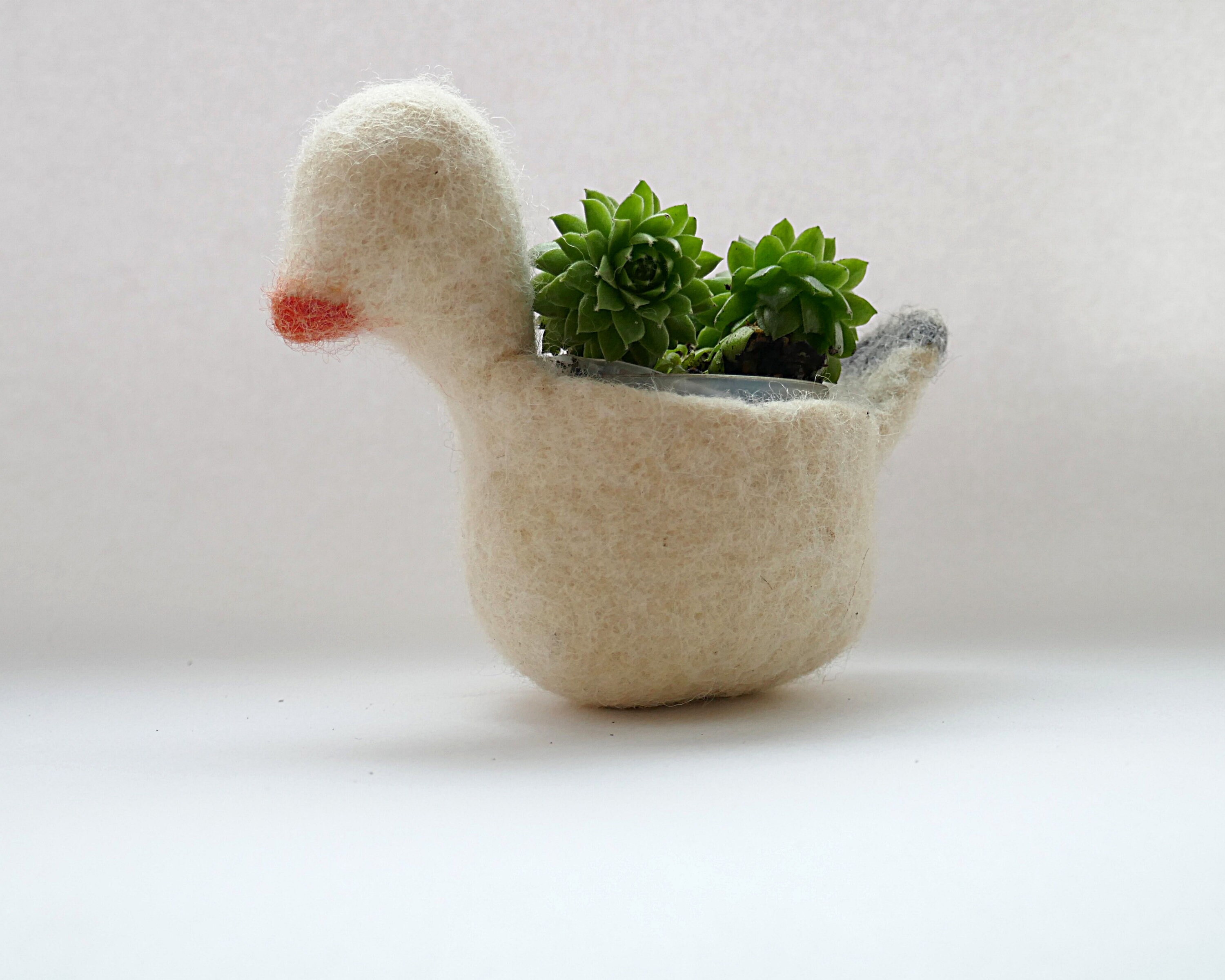 Ente Küchendekoration gefilzte weiße Ente kleines Geschenk | Etsy