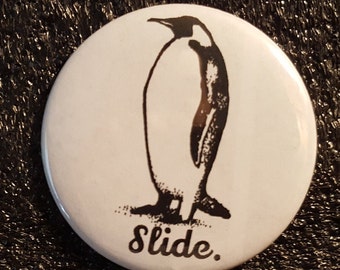 The Narrator's Power Animal Pin -- 2.25in and 1.25in Fight Club Inspired Pinback Buttons