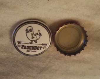 Proud Boys Dickbutt Parody 1.25" pinback button