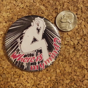 Where Is My Mind -- Your Head Will Collapse, And There&#39;s Nothing In It -- 2.25in Fight Club Inspired Pinback Buttons