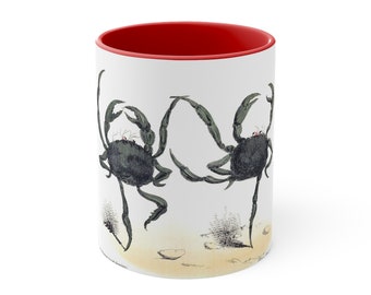 Crabby Before Coffee: Ideal Gift for Her and Him - 11oz Mug Gift for him or her for Crab and Crustacean Lovers