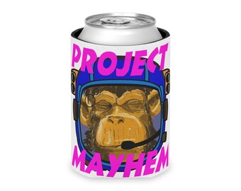 Project Mayhem Pour: Insurgent Libations - Fight Club inspiriertes Getränkeschild und Dosenkühler