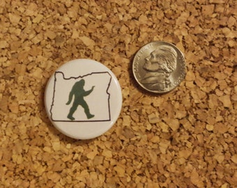 Oregon Sasquatch - 1.25in pinback button