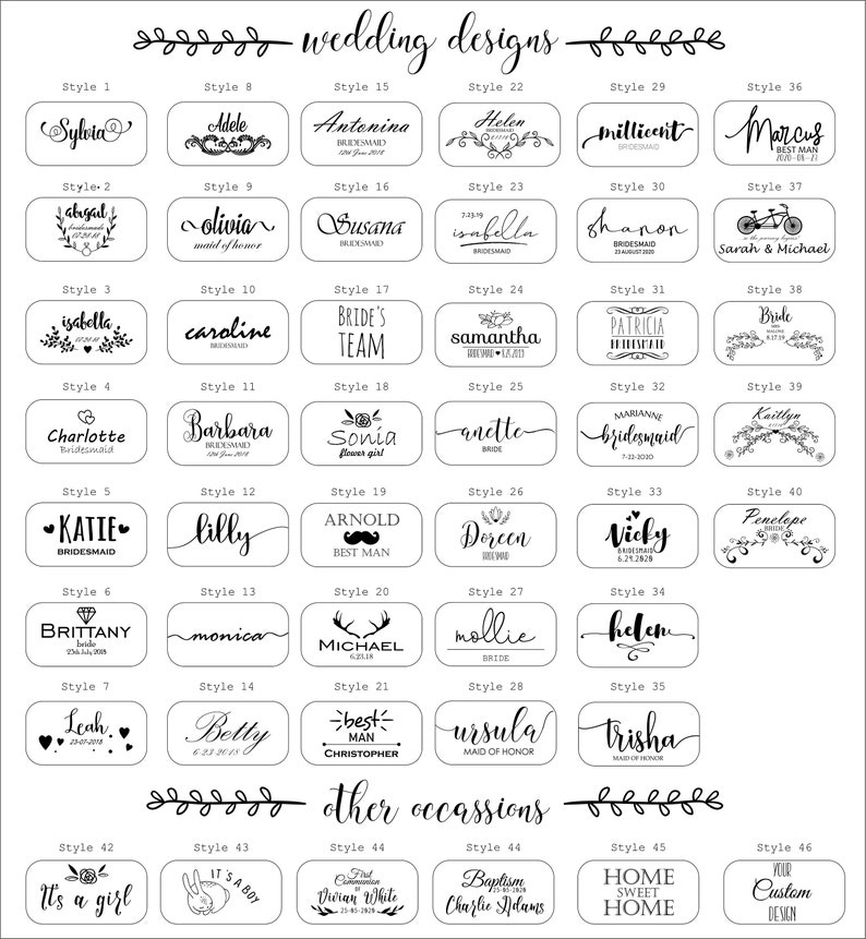 Personalized Bridal Dress Hanger Wedding Gift Wedding Hangers with Names SET OF 4 Bridesmaid Hangers Engraved Bridesmaid Hanger