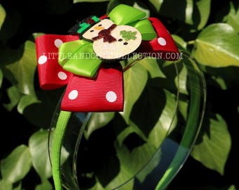 Cute Christmas Snowman Headband, Tacky Christmas Headband,  Christmas Gift - Ugly Christmas Party
