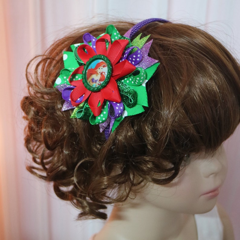 Princess Ariel Headband The Little Mermaid Birthday Headband Disney Headband