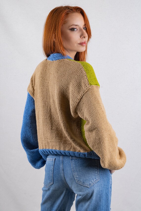 トップス 20AW kolor DOCKING KNIT CARDIGAN トップス 20AW kolor DOCKING KNIT CARDIGAN Twist Pattern Two