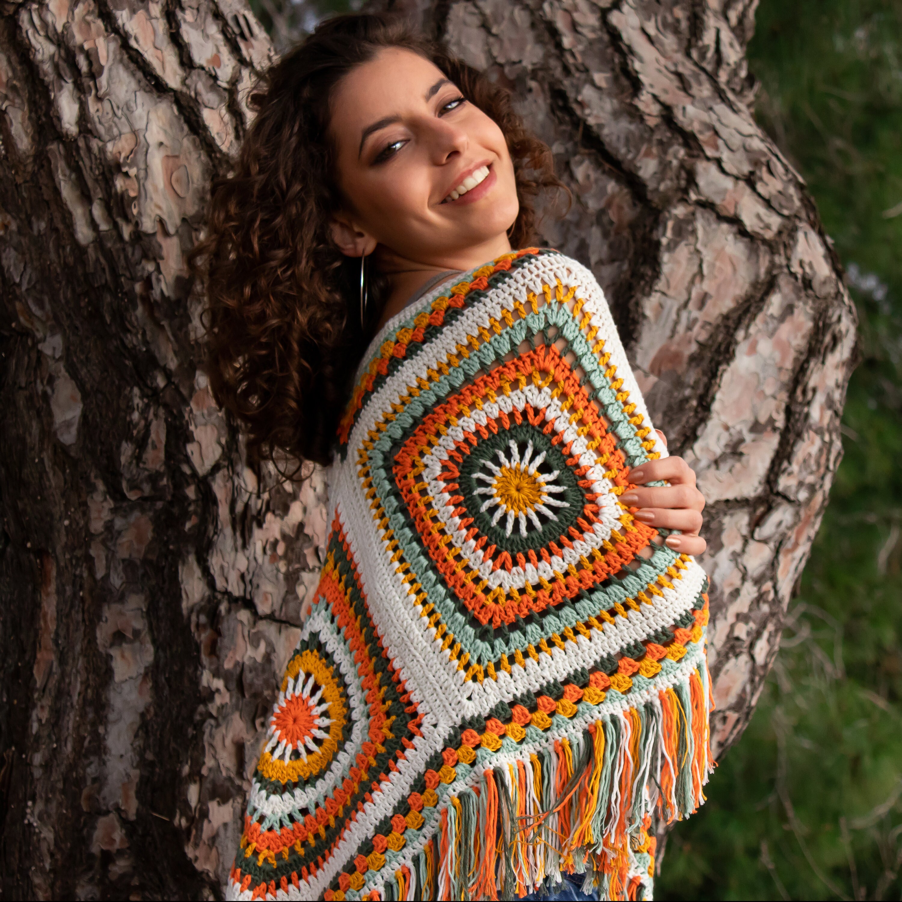 Little Hippie Chick Shirt Kantha Poncho