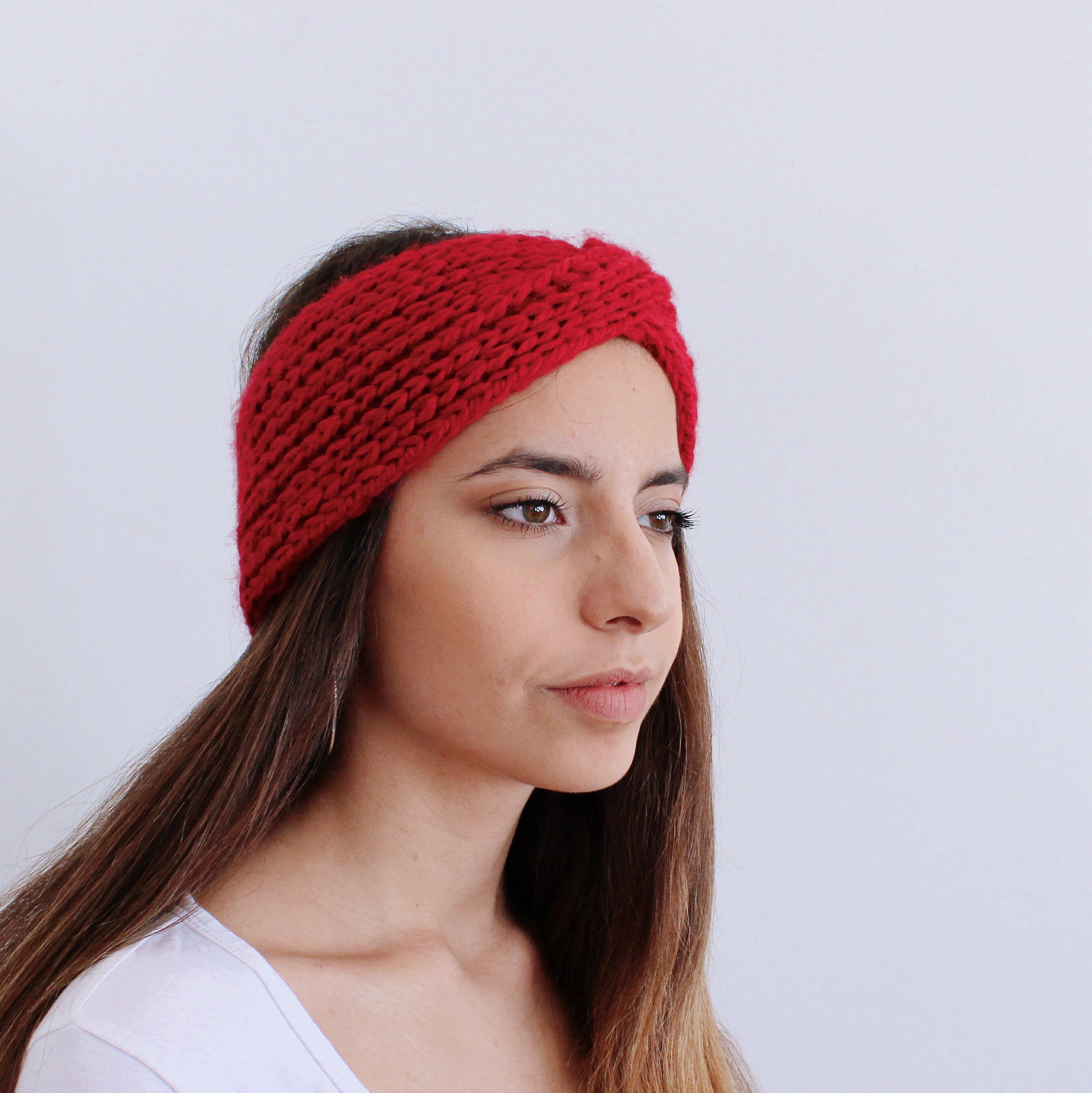 Headbands for Women Boho Head Wrap Winter Knit Headband - Etsy