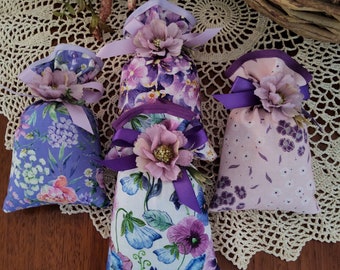 Lavender Bags assorted fabric