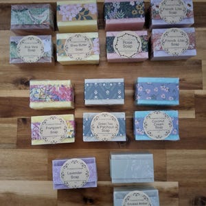 Handmade Soap : Wedding, Baby Shower Guest Soaps