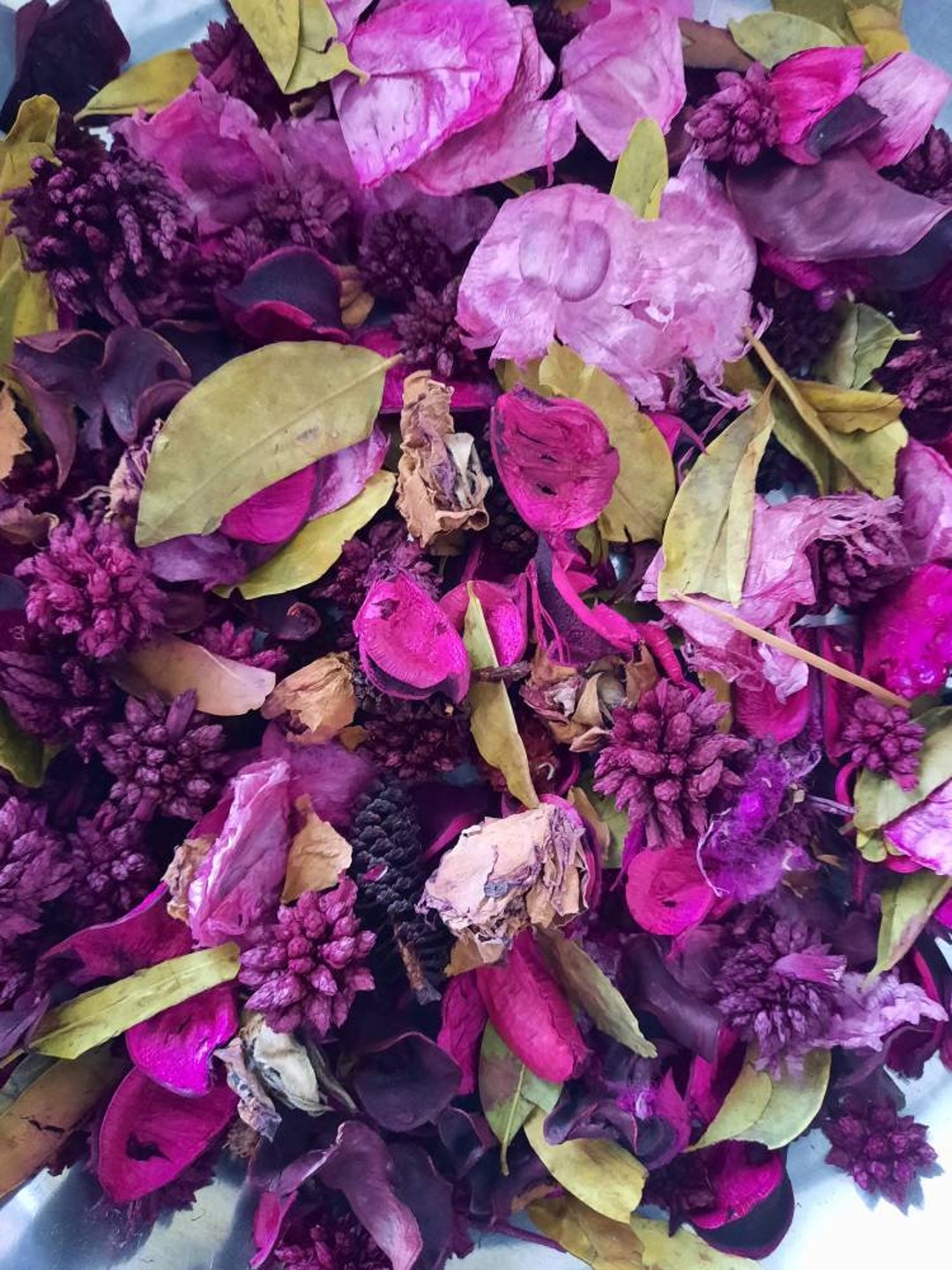 Rose Potpourri Bag Draw or Room Fragrance Bags Organza Bag Etsy