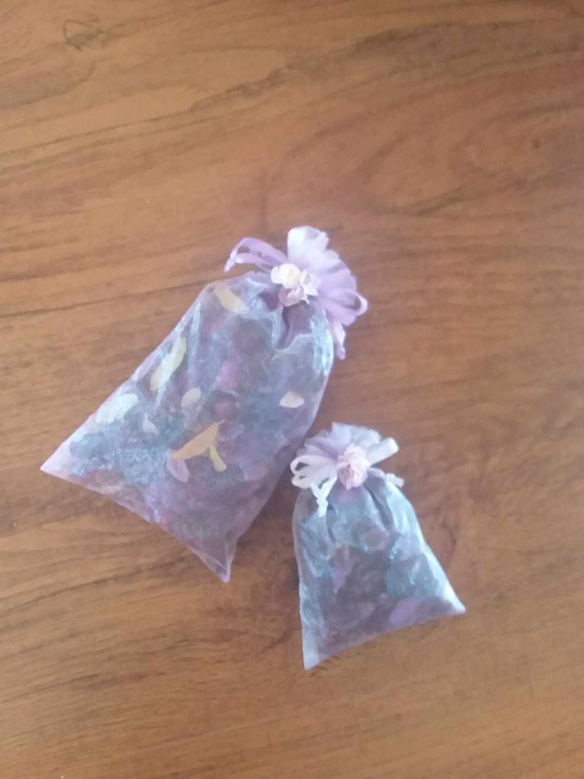 Lavender Potpourri Bag Room or Drawer Fragrance Bags Organza Etsy