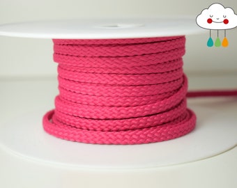 Cord, pink, 5 mm