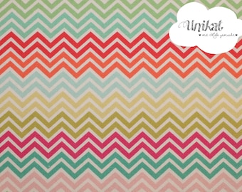 Decorative zigzag, colorful