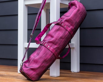 Yoga Mat Bag made from Recycled Fishing Netting